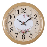 Часы 6026-006 корпус бежевый "Весенние"