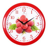 Часы 6026-75 корпус красный "Малина"