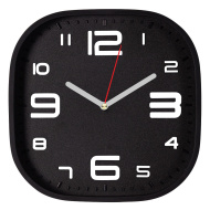 Часы 2501-004 корпус черный квадрат "Классика"