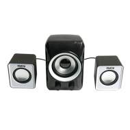 Dialog Colibri AC-202UP BLACK-WHITE - aкустические колонки 2.1, 11W RMS, питание от USB