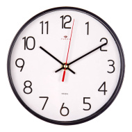 Часы 2019-111В корпус черный "Классика"