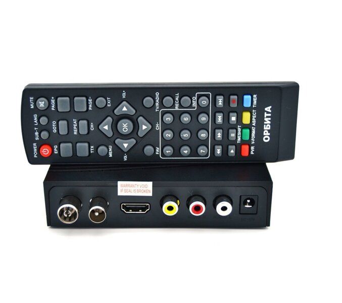 Цифровой ресивер DVB-T2 Орбита HD923 + HD плеер (Wi-Fi)