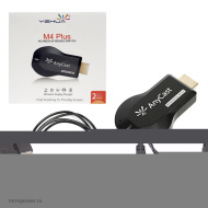 Bluetooth-адаптер Anyast M-4 Plus в синей коробке+Wi-Fi поддержка