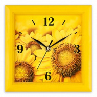 Часы П3-2-104 ВЕГА Подсолнухи