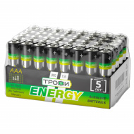 Эл. пит. Трофи LR03 40 Bulk ENERGY ECO