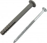 Дюбель 6 х 40 гвоздевой с цилиндрической манжетой УПАКОВКА 50 шт /70941
