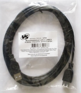 VS КАБЕЛЬ USB 2.0 A(M) - USB A(F) длина 3 метра U530    