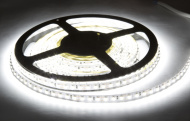 Светодиодная лента SMD 3528, 600 Led, IP33, 12V, 9,6 Вт/м, Standart холодный белый