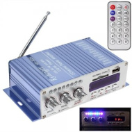 Усилитель звука Kentiger HY502 (2х20Вт, USB, SD, FM)/50 У