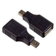 PERFEO Переходник USB2.0 A розетка - Mini USB вилка (A7016)