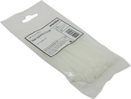 Хомут нейлоновый Smartbuy, 2,5х150, белый (SBE-CT-25-150-w)/100