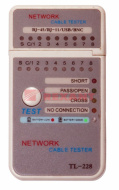 Тестер Кабеля "мини" RJ-45 (HT-C004) (HT-228) REXANT 12-1010