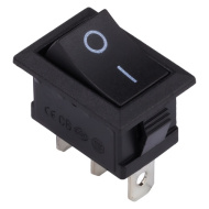 Выкл. 250В 6А (4с) ON-OFF чер Smartbuy
