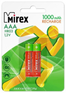 Аккумулятор Mirex 1,2V HR03(AAA) Ni-MH 1000mAh-4BL