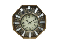 Часы арт 8709B темные зеркальные