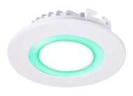 Светильник встраиваемый PPL-R 12085 (12031) 6W/2W 6500K green 3 pin зеленый/встр
