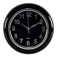 Часы 7657 корпус черный "QUARTZ"