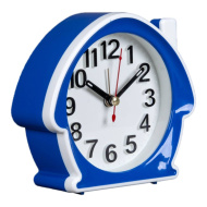 Будильник В6-007 корпус синий с белым "Классика"