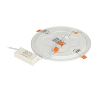 Светильник светод.  ЭРА LED 1-16-6K круглый 16Вт 6500К
