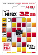 Карта памяти microSDHC MIREX 32GB (UHS-I, class 10)