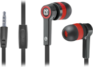 Гарнитура для смартфонов Defender Pulse 420 черный+красный вставки