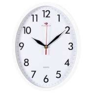 Часы 2720-101W корпус белый овал "Классика" 