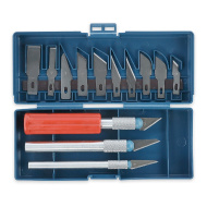 Набор ножей для резьбы,13 лезвий,3 ручки,кейс Smartbuy tools