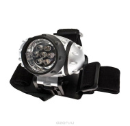 Фонарь налобный Космос H7LED 3*AAA батар.в комплекте