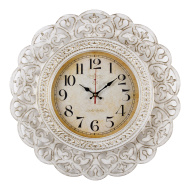 Часы 4750-106 корпус белый с золотом "Ретро" 