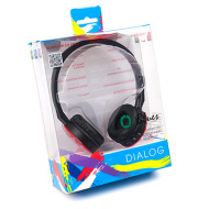 Гарнитура Dialog HS-15 BT Blues bluetooth черн-красн