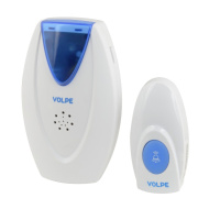 Звонок беспроводной, UDB-Q029 W-R1T1-16S-80M-WH, 16 мелодий+индикация, 100 метров, Uniel