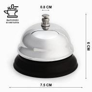 Звонок настольный "Классика", 7,5х6см 513253