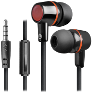 Гарнитура для сматрфонов Defender Pulse 428 черный,вставки