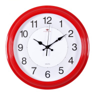 Часы 3527-134R корпус красный "Классика"