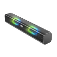 HOCO BS49 Черная активная колонка (Bluetooth,FM,10W)