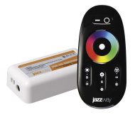 Контроллер RGB PRC-4000RF BL 12/24V черн Jazzway