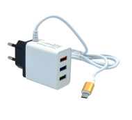 СЗУ с USB Орбита BS-2078 (5B, 3000mA, microUSB 1м) (OT-APU27)