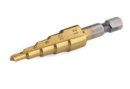 Сверло ступенчатое X-PERT ⌀4-12mm, со спиральной режущей кромкой, на блистере