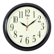 Часы 3024-126 корпус черный "Классика в полоску" 