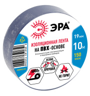 Изолента ПВХ ЭРА 19*10 синяя