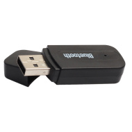 Bluetooth аудио ресивер, AUX 3.5мм, питание USB, черный
