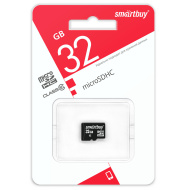 Карта памяти Micro-SD 32GB Smartbuy 32GB Class 10 (без адаптера) LE