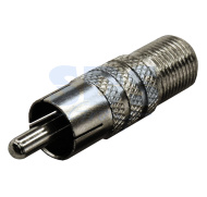 ПЕРЕХОД гнездо F - штекер RCA PROCONNECT 05-4304-4