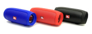 Колонка JBL CHARGE мини H3+Bluetooth+USB+радио+4 динамика+аккум., черный