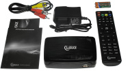 Ресивер LUMAX DVB-T2 555HD: пластик, дисплей, HDMI, RCA, USB