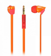 Наушники проводные пассивные SmartBuy® PLANT, красные/оранжевые (SBE-250) / 240
