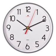 Часы 2019-111Gr корпус серый "Классика"