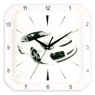 Часы П4-7610/7-48 Белая машина