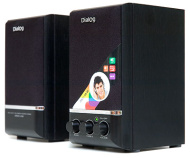 Акуст колонки AD-04 Black Dialog RMS 2*8W
