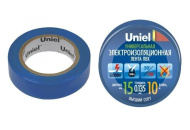 Изолента Uniel UIT-135P (20м, 19мм, 0,135мм) BLU, синий